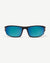 Matte Black / Blue Mirror